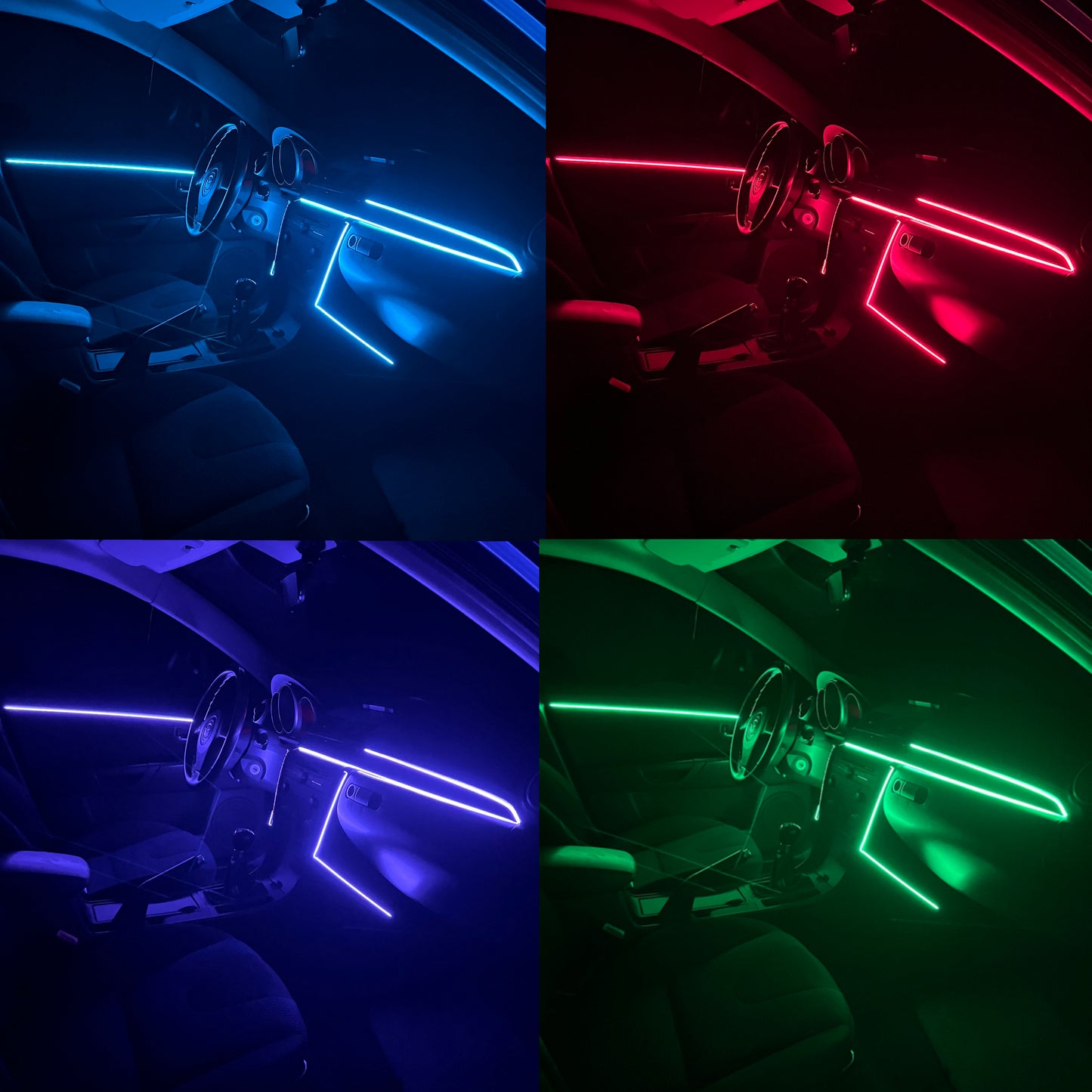 Abient Lighting USB/USBC (110cm/43 inches each stripe)