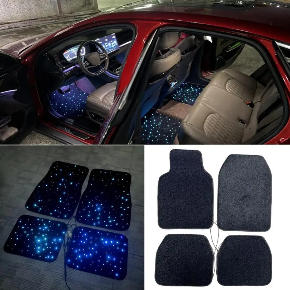 Starlight Fiber Optic Car Floor Mats